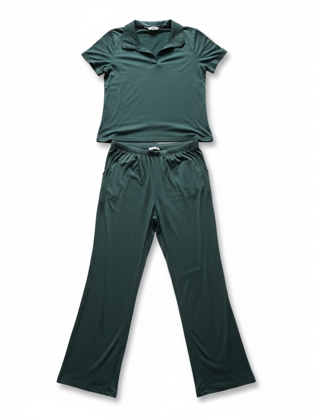 Dark Green Two-Piece Lounge Set